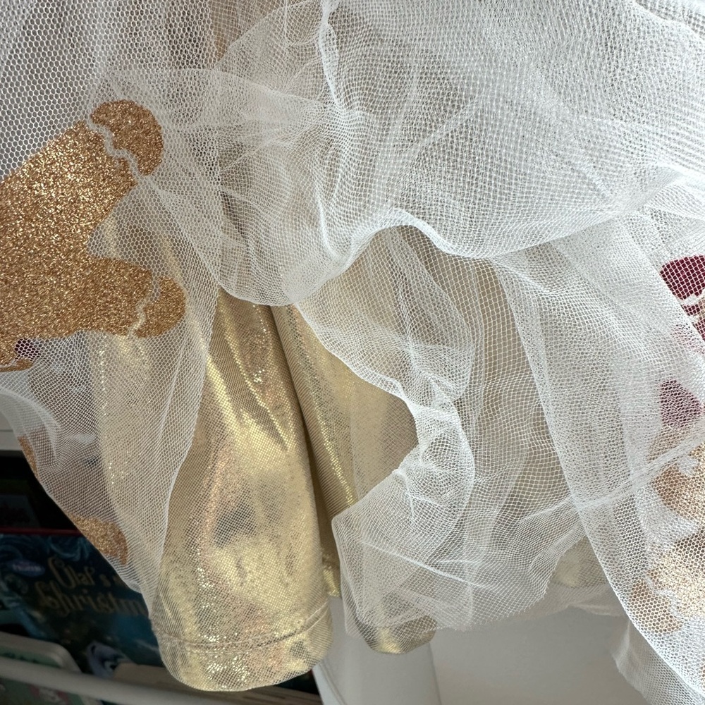 2T Christmas Gingerbread Men Tutu Dress - Picture 3 of 5